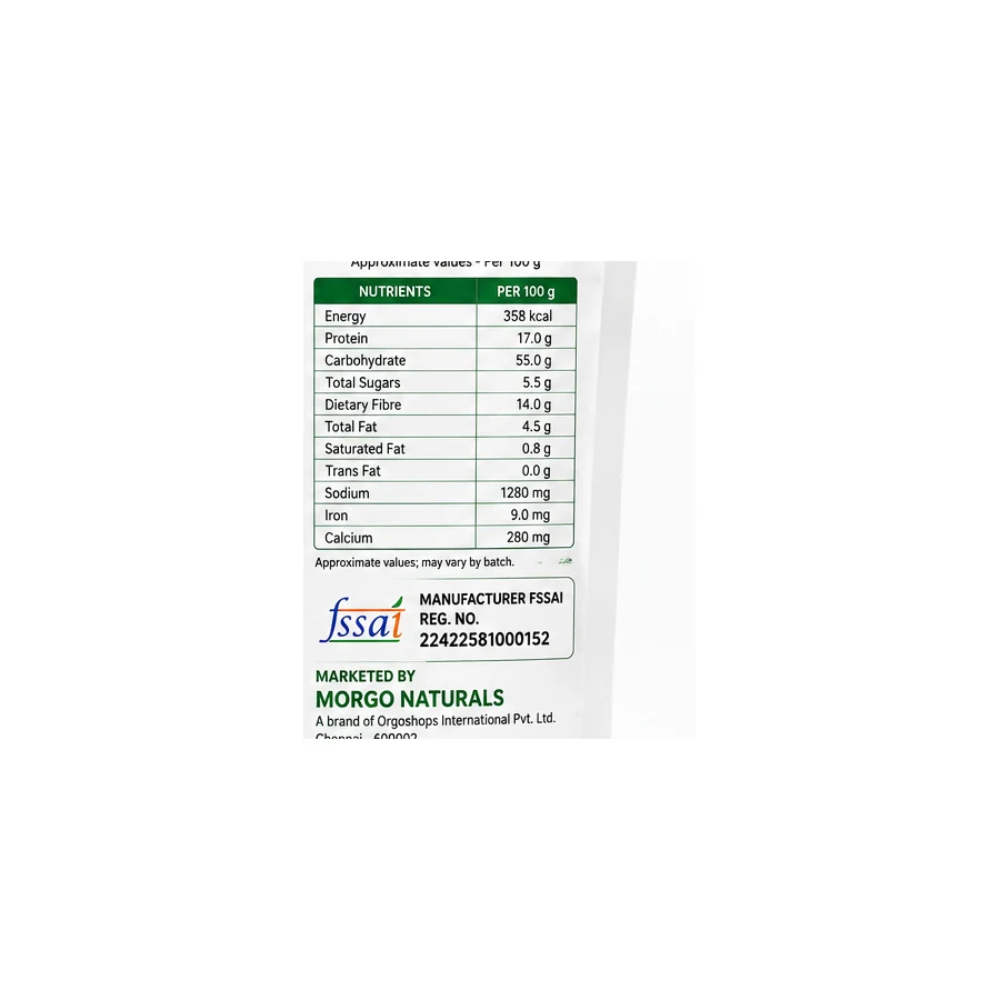 Nutrition & pack details
